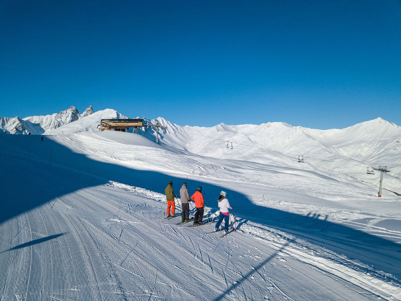 Ski de piste à Valloire sur le domaine Galibier thabor