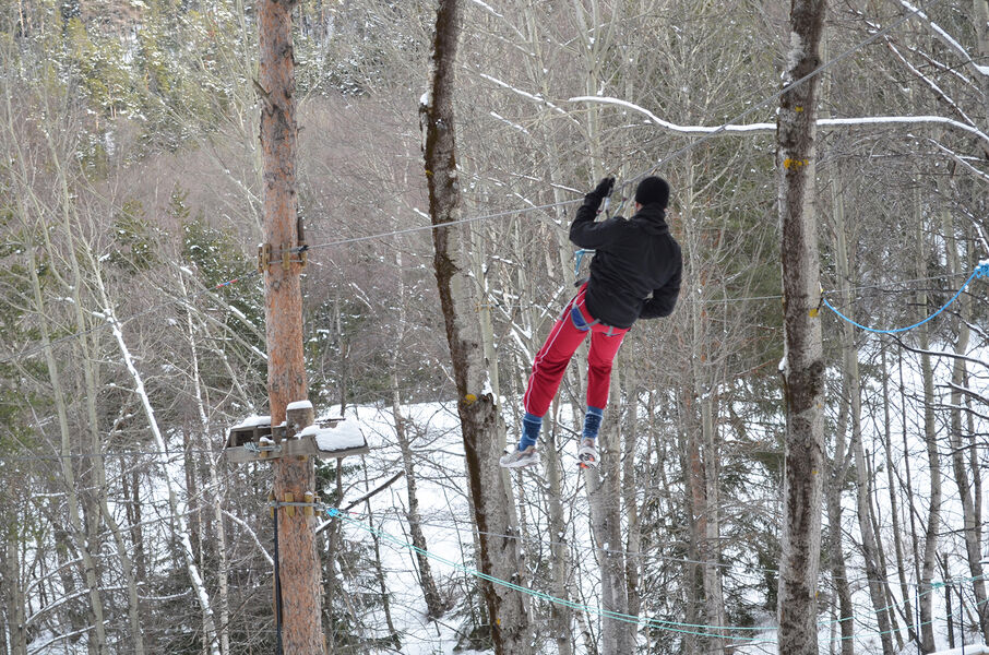 Parcours aventure du Diable Hiver