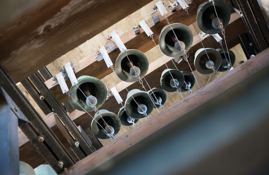 Cloches du carillon - Mas Rillier