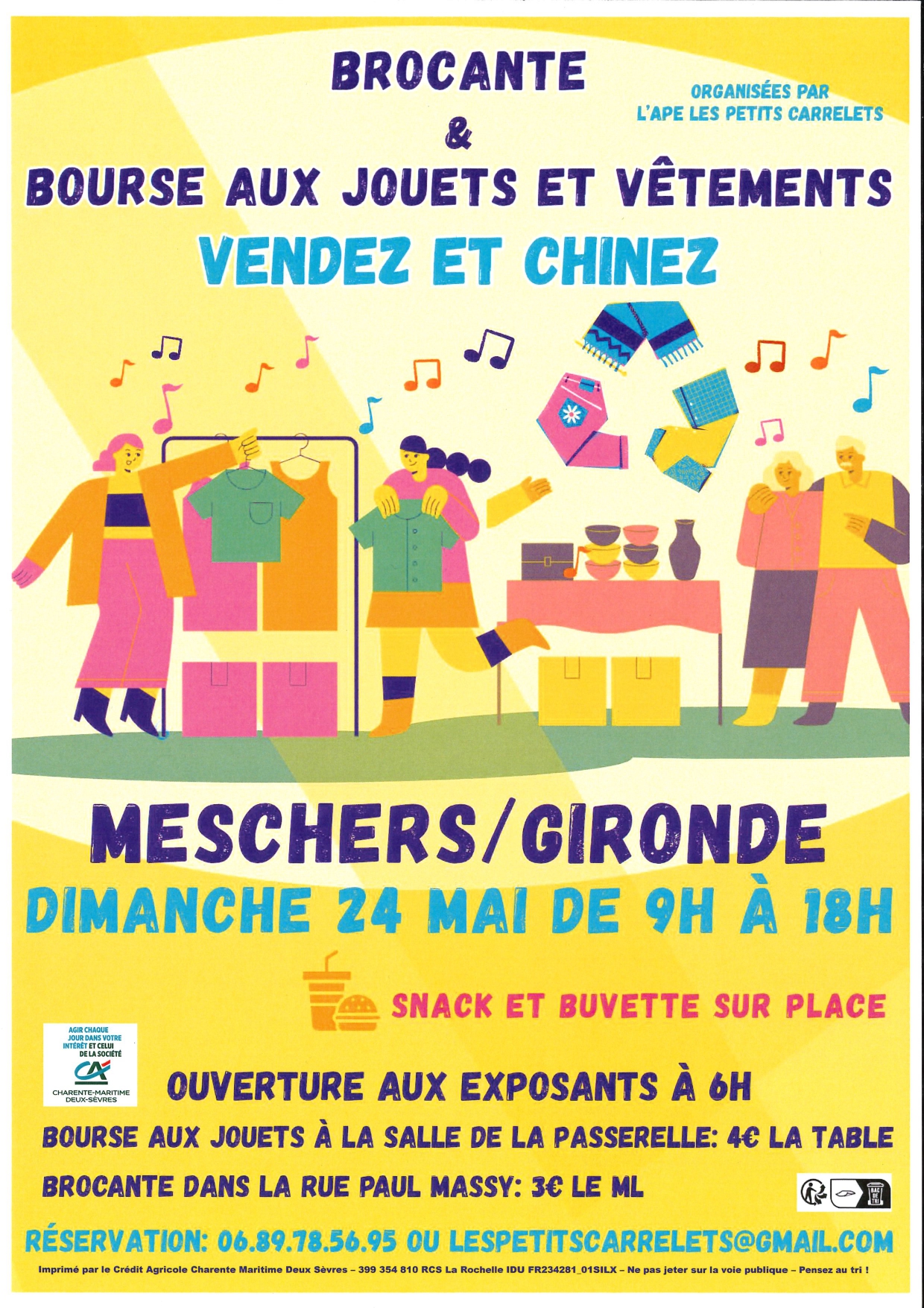 Brocante & Bourses aux jouets et vêtements