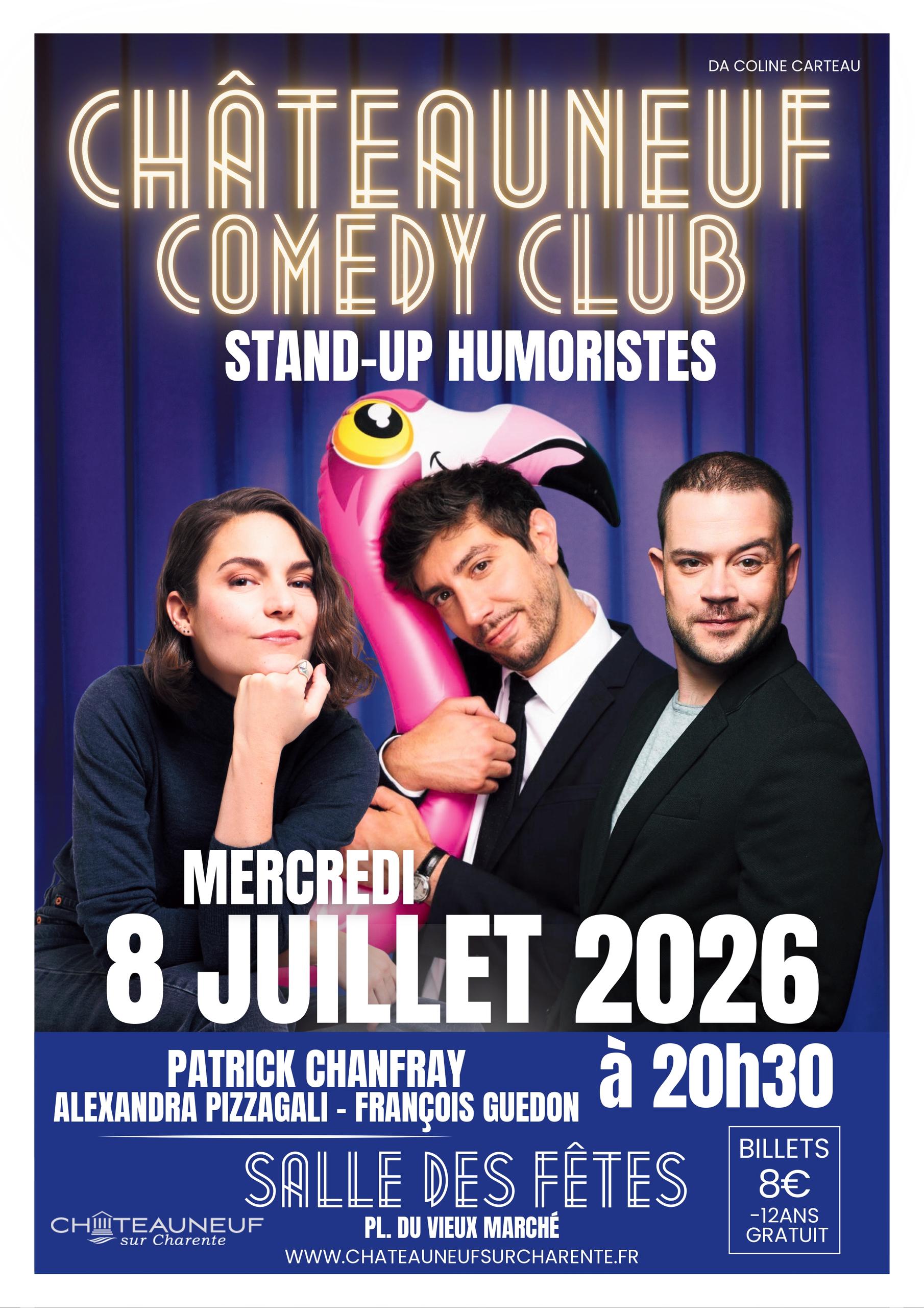 Spectacle Stand up | Châteauneuf Comédy Club
