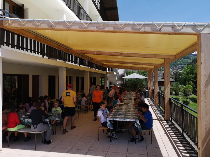 Terrasse extérieure La Cordée