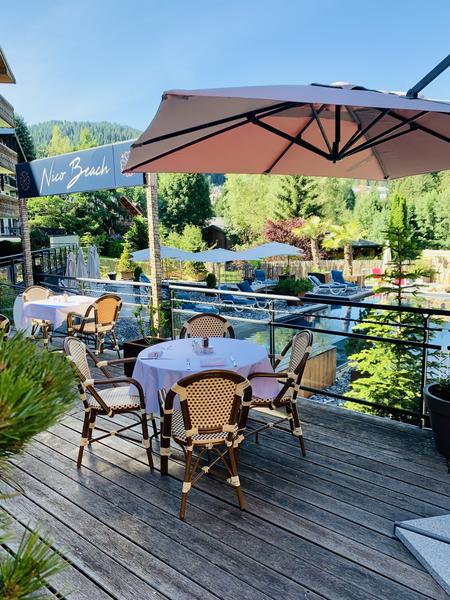 Terrasse du restaurant