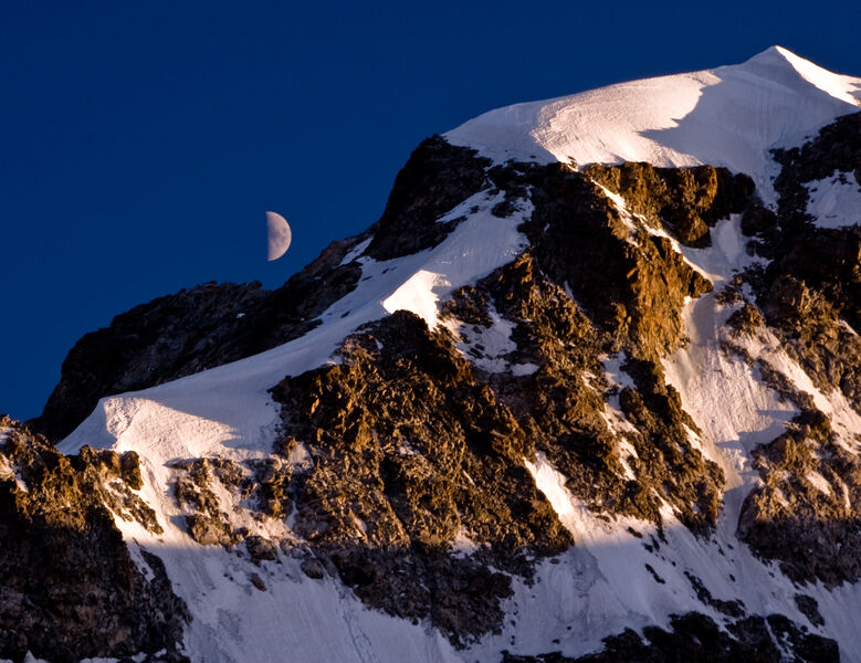 Itinéraire d'alpinisme, le rocher de l'Aigle - La Grave