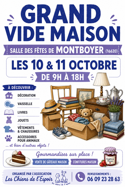Grand vide maison solidaire