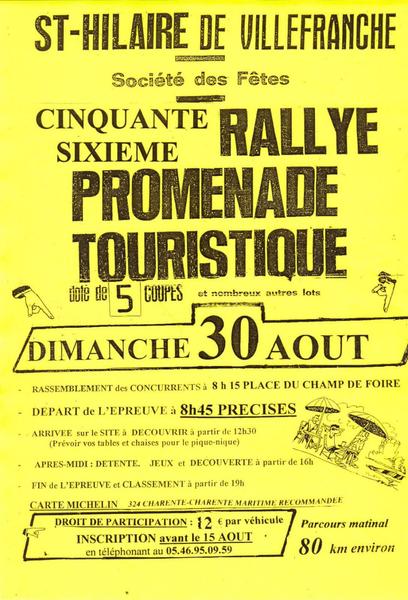 Rallye Touristique