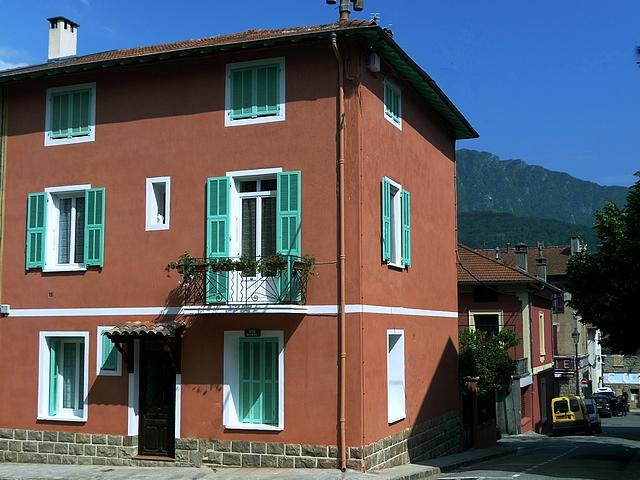 Maison de village ou se trouve le Gîte