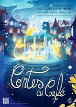 Affiche contes au café