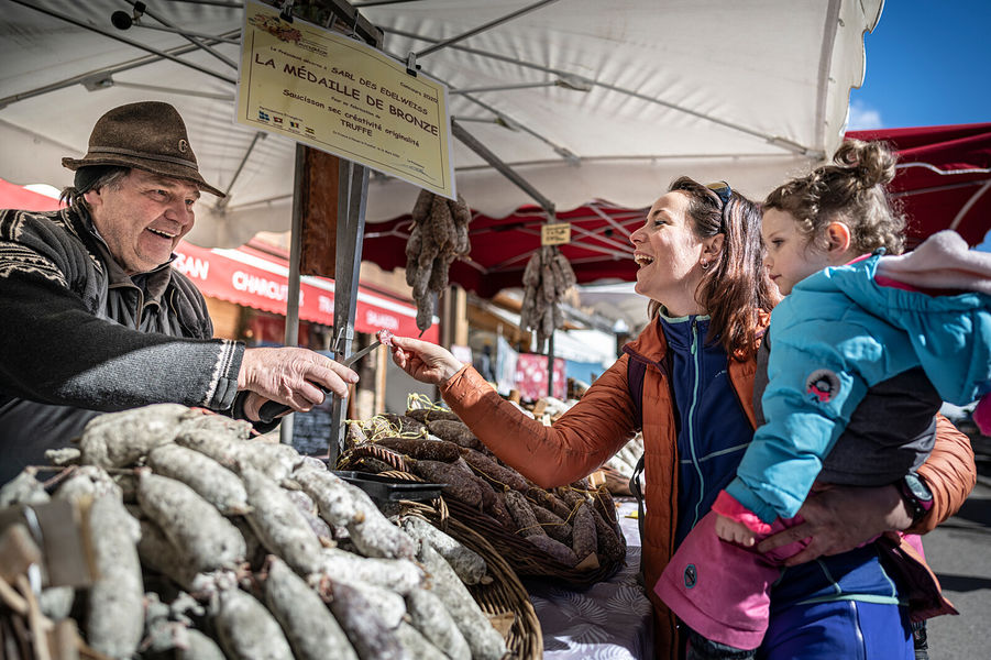 marché du Grand-Bornand