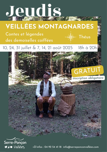 - © CCSPVA Veillées Montagnardes : Contes et légendes des demoiselles coiffées._Théus - © CCSPVA