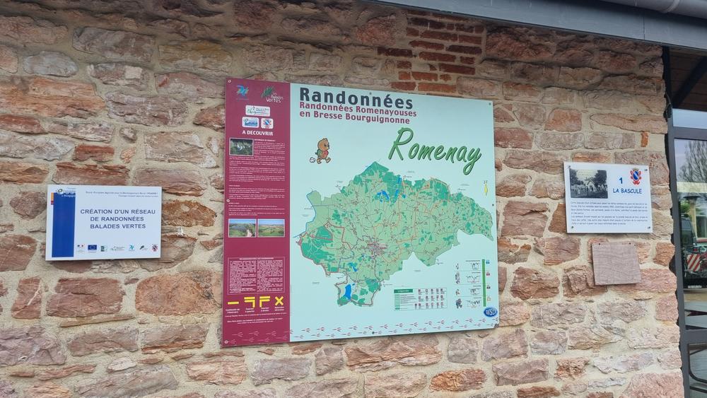 Liaison VTT-VTC (L5) St Trivier de Courtes - Romenay