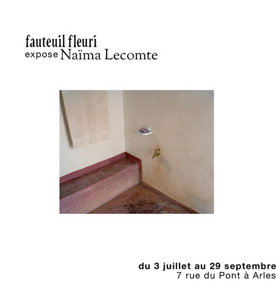 FAUTEUIL FLEURI expose Naïma Lecomte
