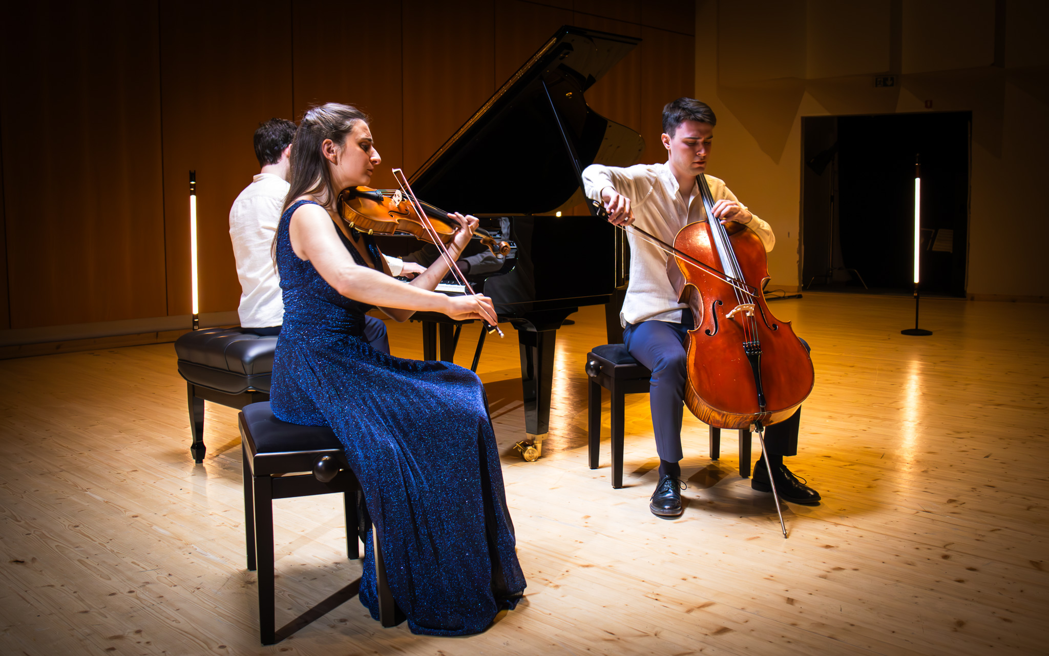 Klassiek concert in het auditorium