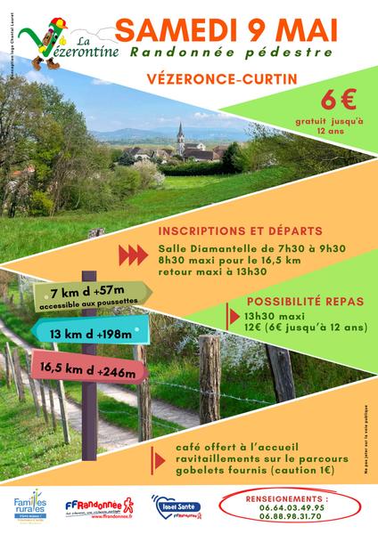 Randonnée pédestre : La Vézerontine_Vézeronce-Curtin
