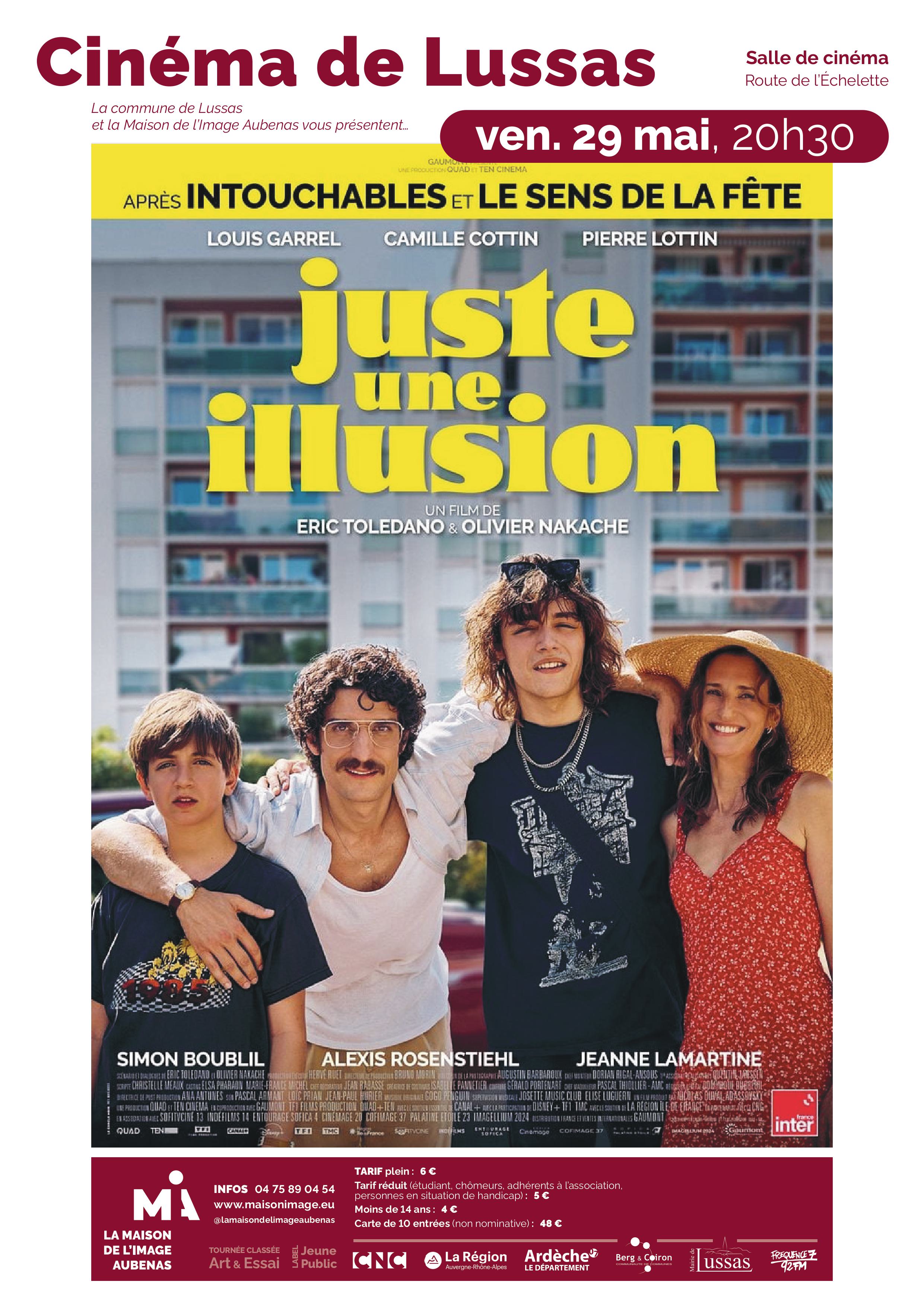 Cinéma avec "Juste une illusion"