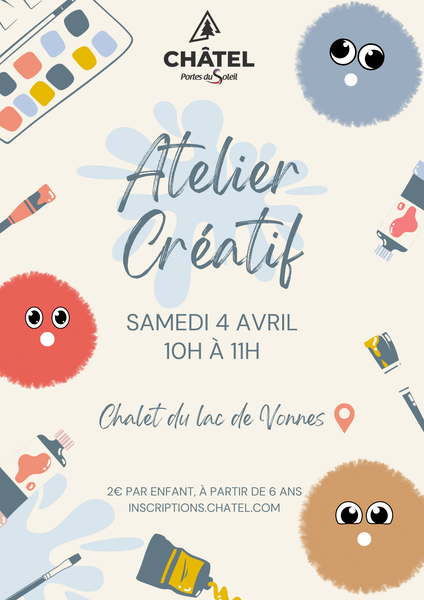 Image Affiche atelier créatif +6 ans