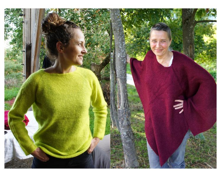 Produits finis - pull et poncho