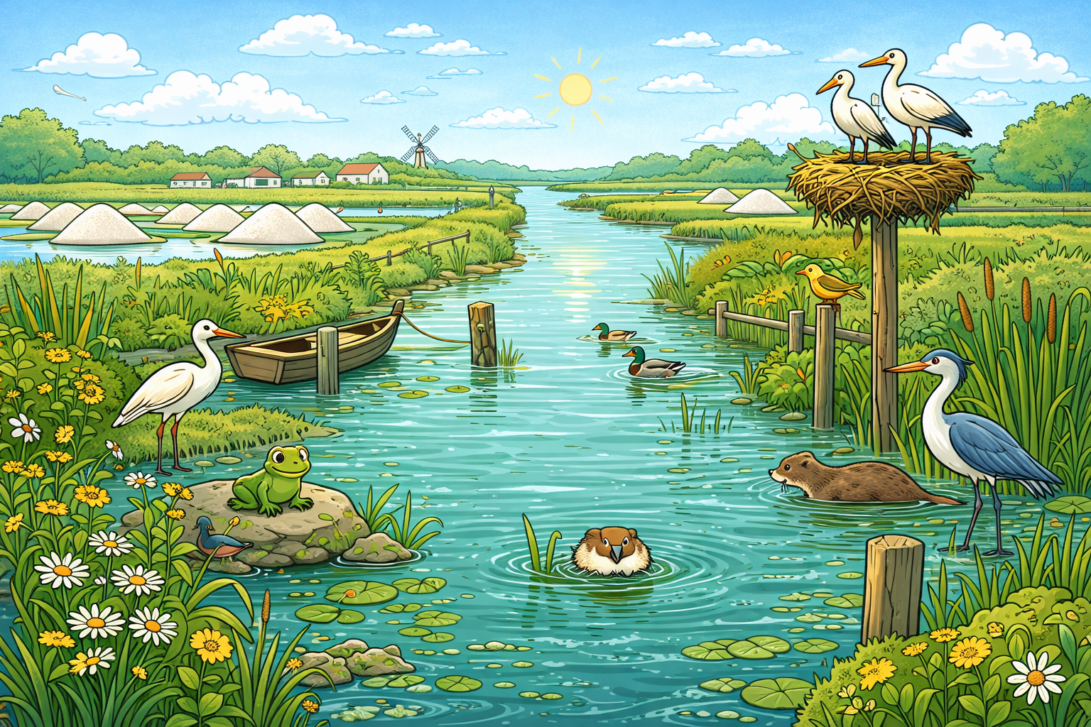 Animation - Quiz du marais