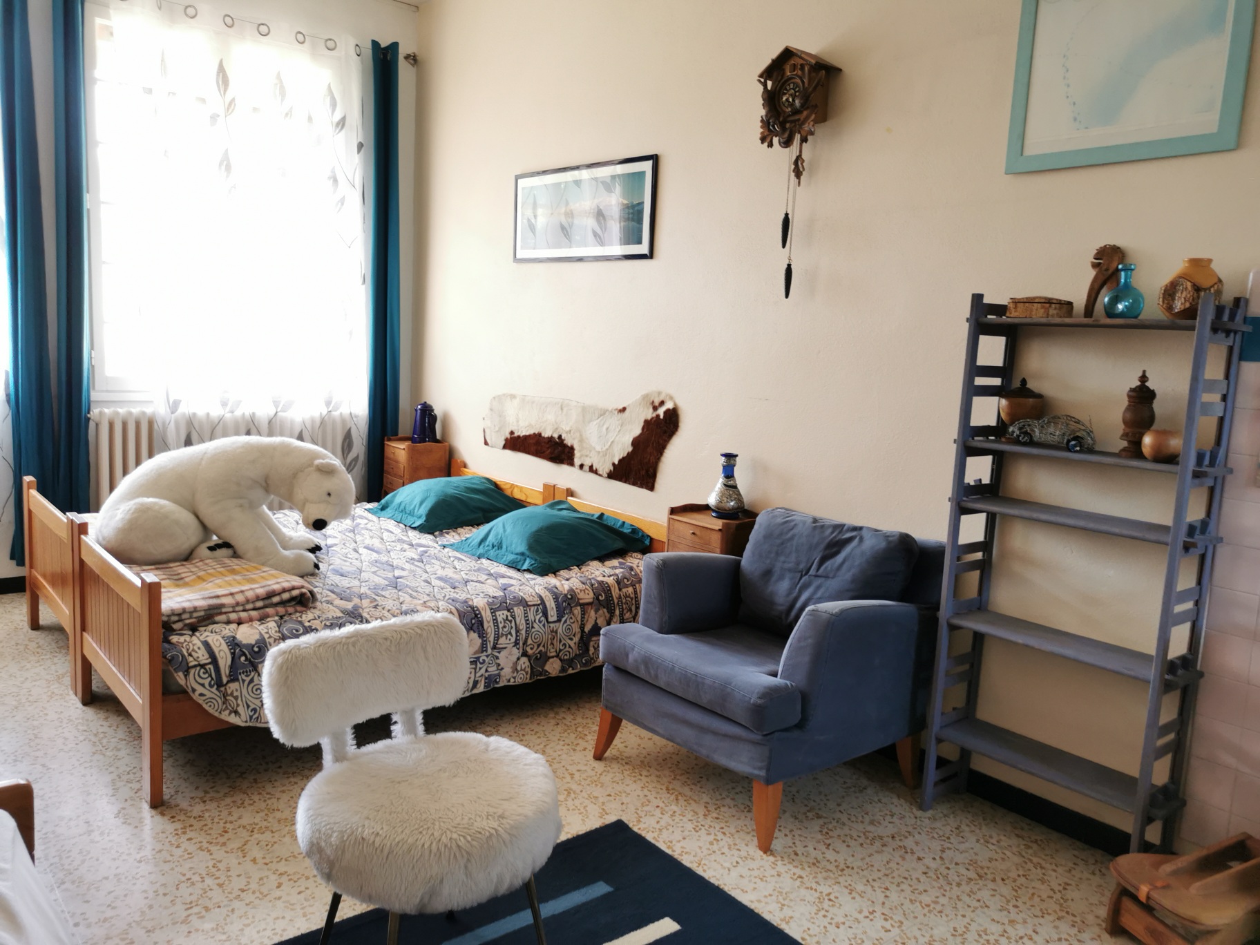 La Chambre Montagnarde du gîte le Préfolet à Saint Martin en Vercors