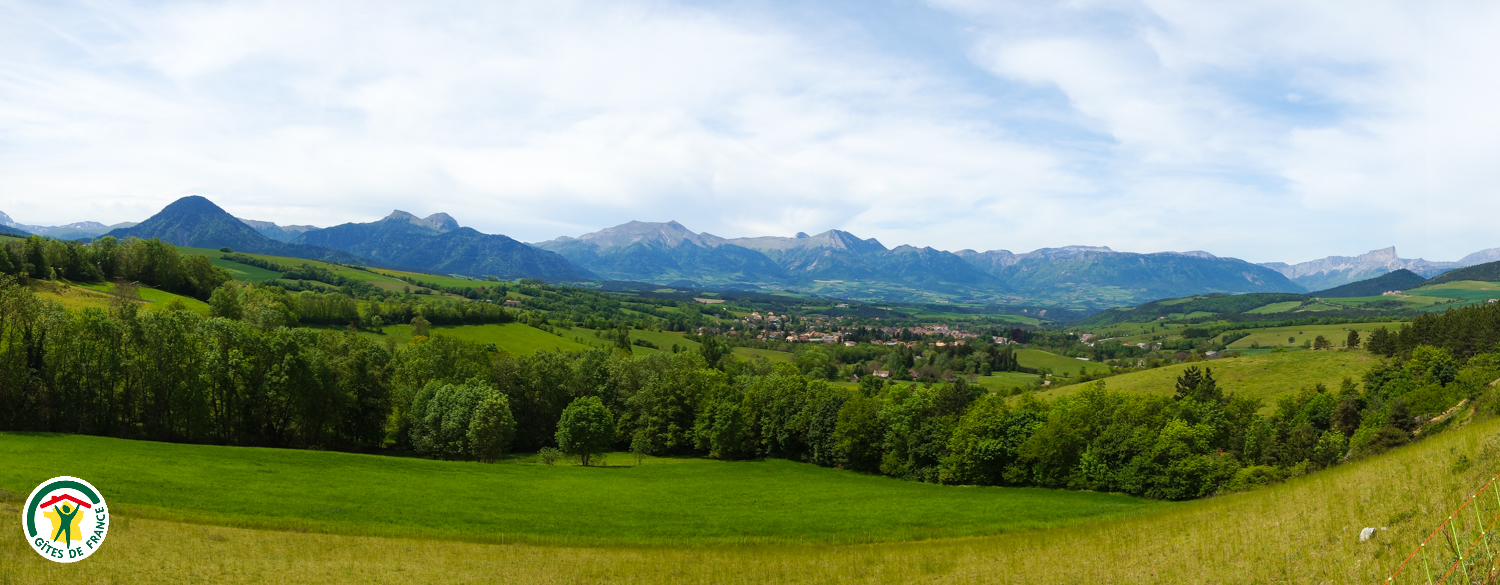 Vue panoramique vers Mens