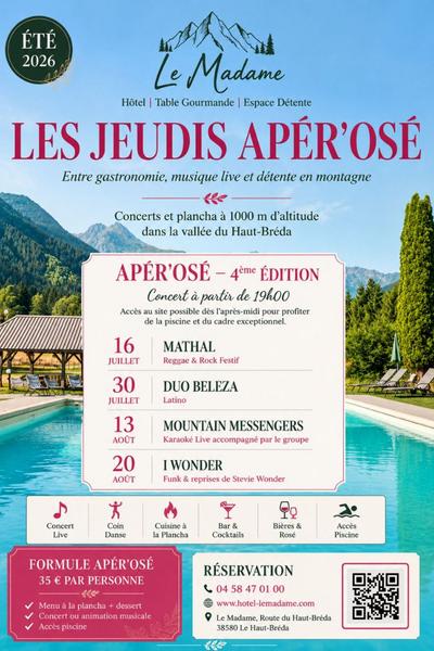 Les Jeudis Apér'osé au MAdame