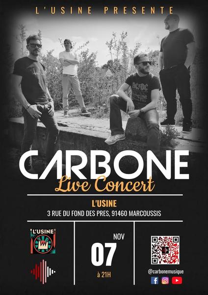 Soirée reprises ROCK avec Carbone 