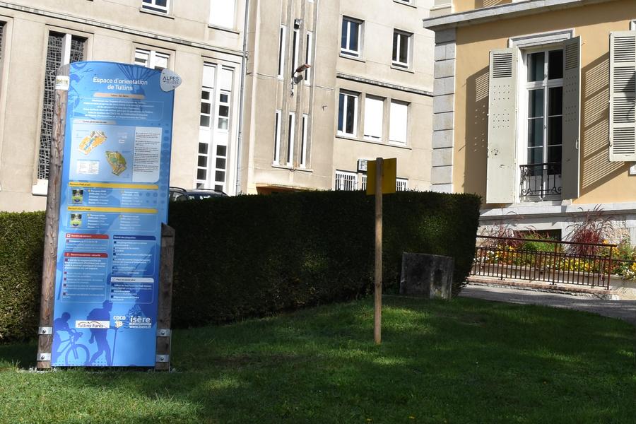 Ville de Tullins Parcours d'orientation rouge