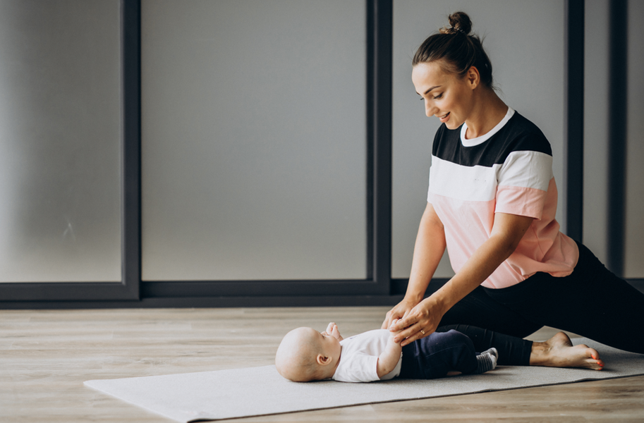 Families in Les Orres: Parent-Child Yoga