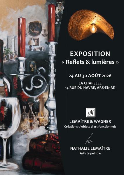 Exposition « Reflets & lumières » - Objets artistiques et sculptures