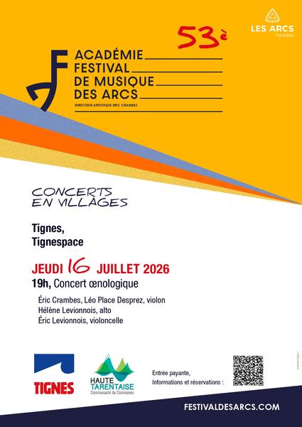 Concert œnologique à Tignes - Tournée des Villages