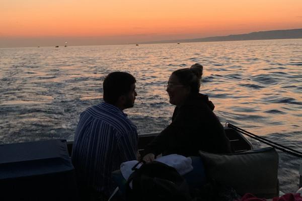 Soirée au soleil couchant dans les Calanques du Frioul - Quai d'honneur Mairie