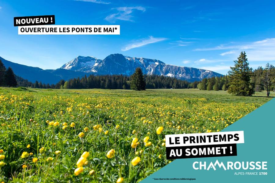 Chamrousse fête le Printemps en mai !