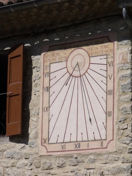 Cadran solaire de Montjay