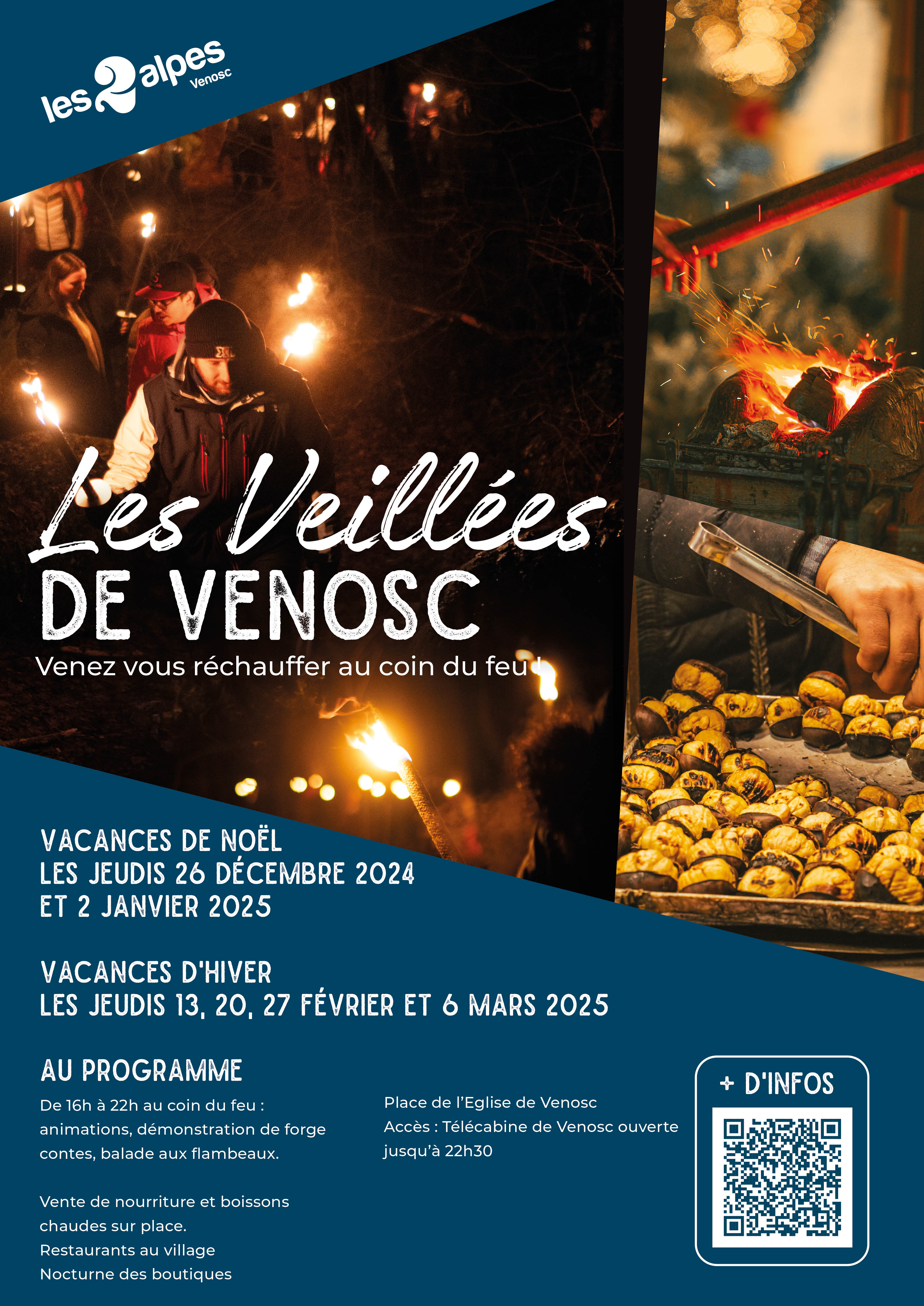 Affiche Veillées de Venosc