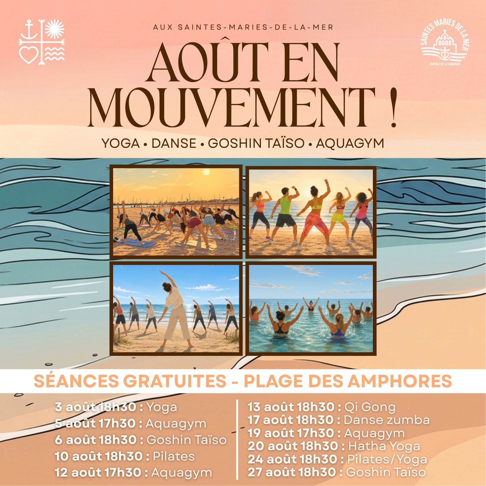 Août en mouvement !