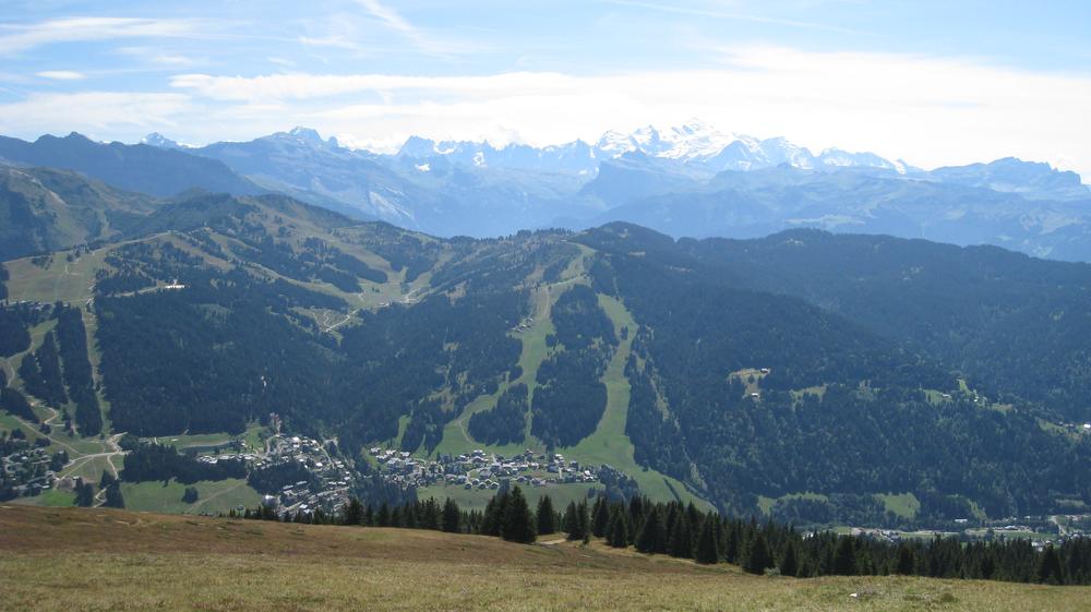 La Turche devant le Mont Blanc