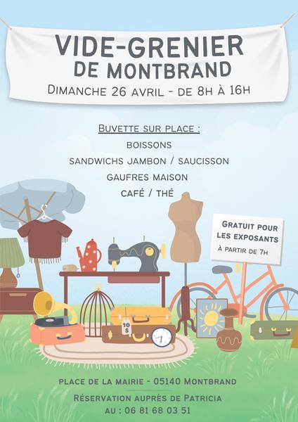 Vide grenier de Montbrand