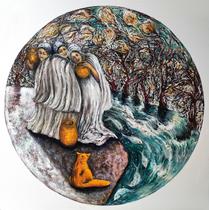Exposition peintures Celle - Nathalie Guillard_Sainte-Croix-en-Jarez