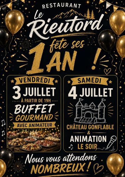 Le Rieutord fête ses 1 an !_Saint-Vincent-de-Barrès