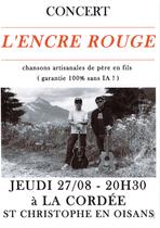 L'encre Rouge
