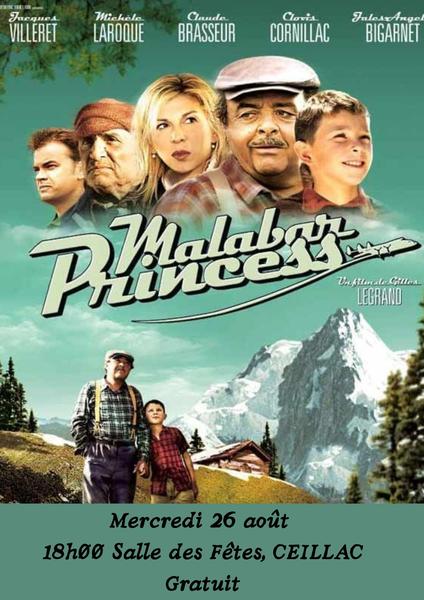 Projection du film ' Malabar Princess'
