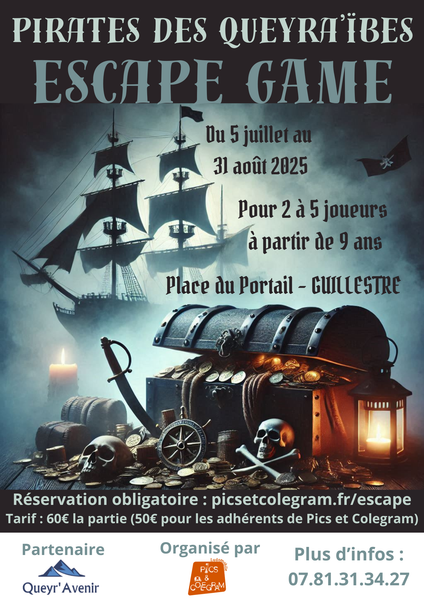 Escape Game Pirates des Queyra'ïbes_Guillestre