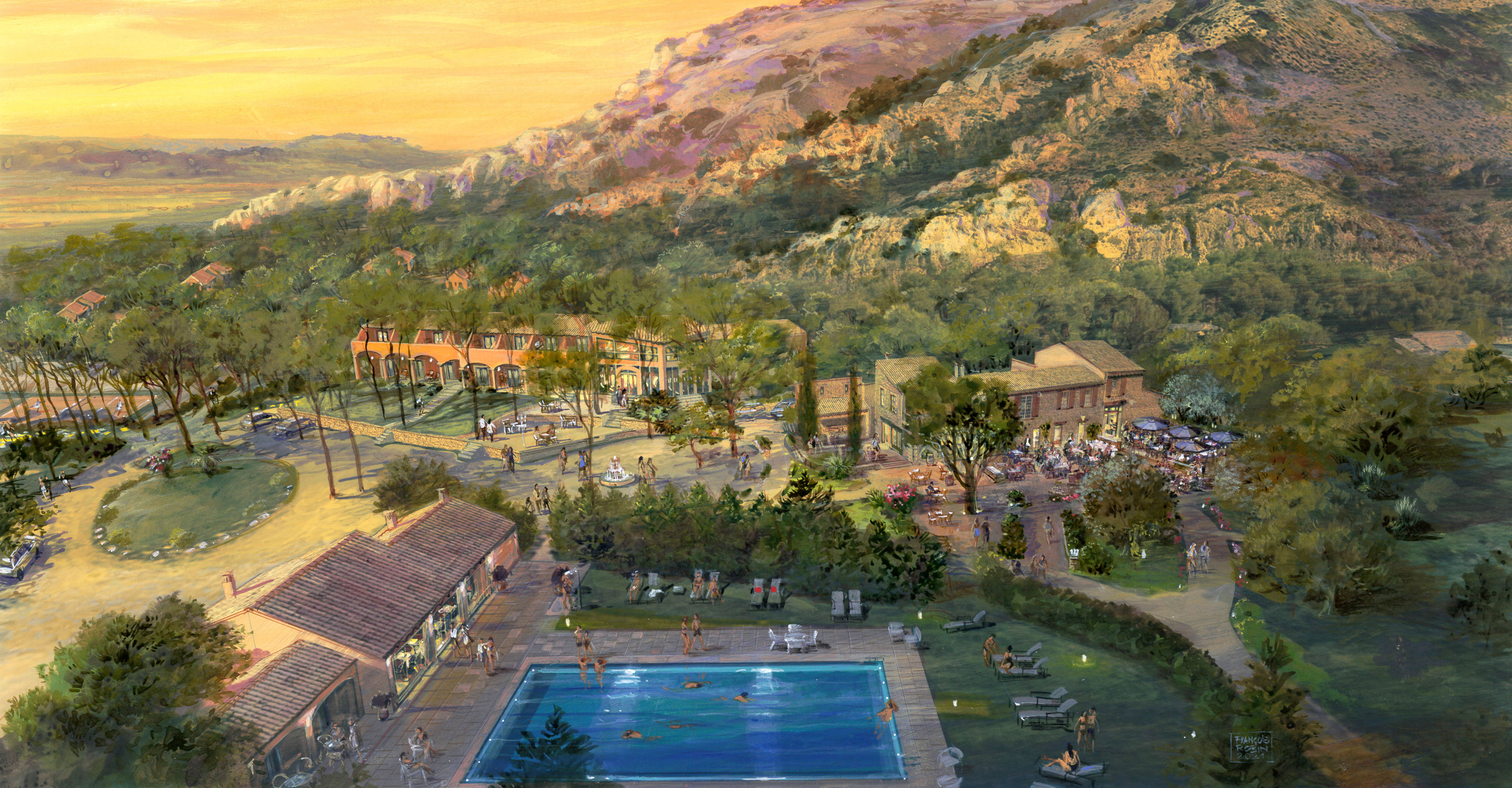 Hôtel restaurant Domaine de Roquerousse