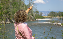 Visite de la réserve naturelle du Delta de la Dranse