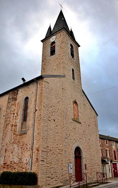 Façade extérieure église St Pierre de Trivisy