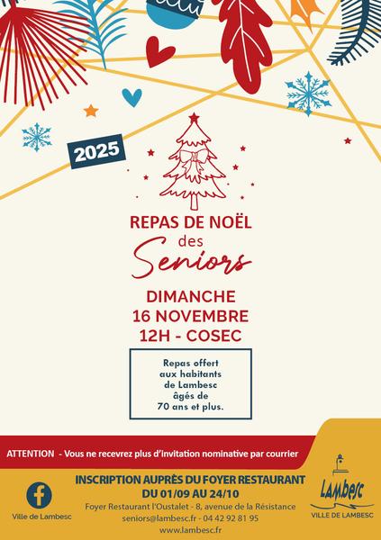 Repas de Noël des Seniors