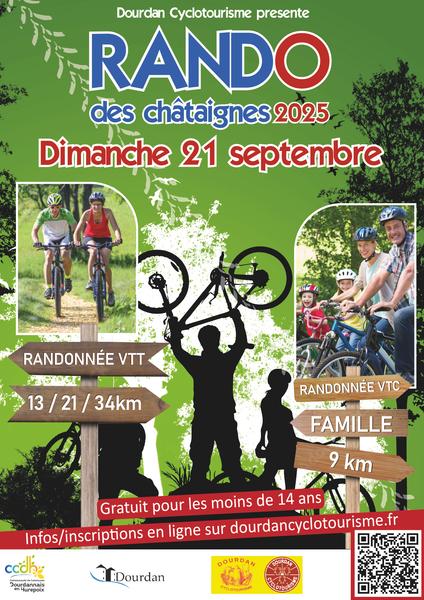 La rando des châtaignes - Randonnées cycliste