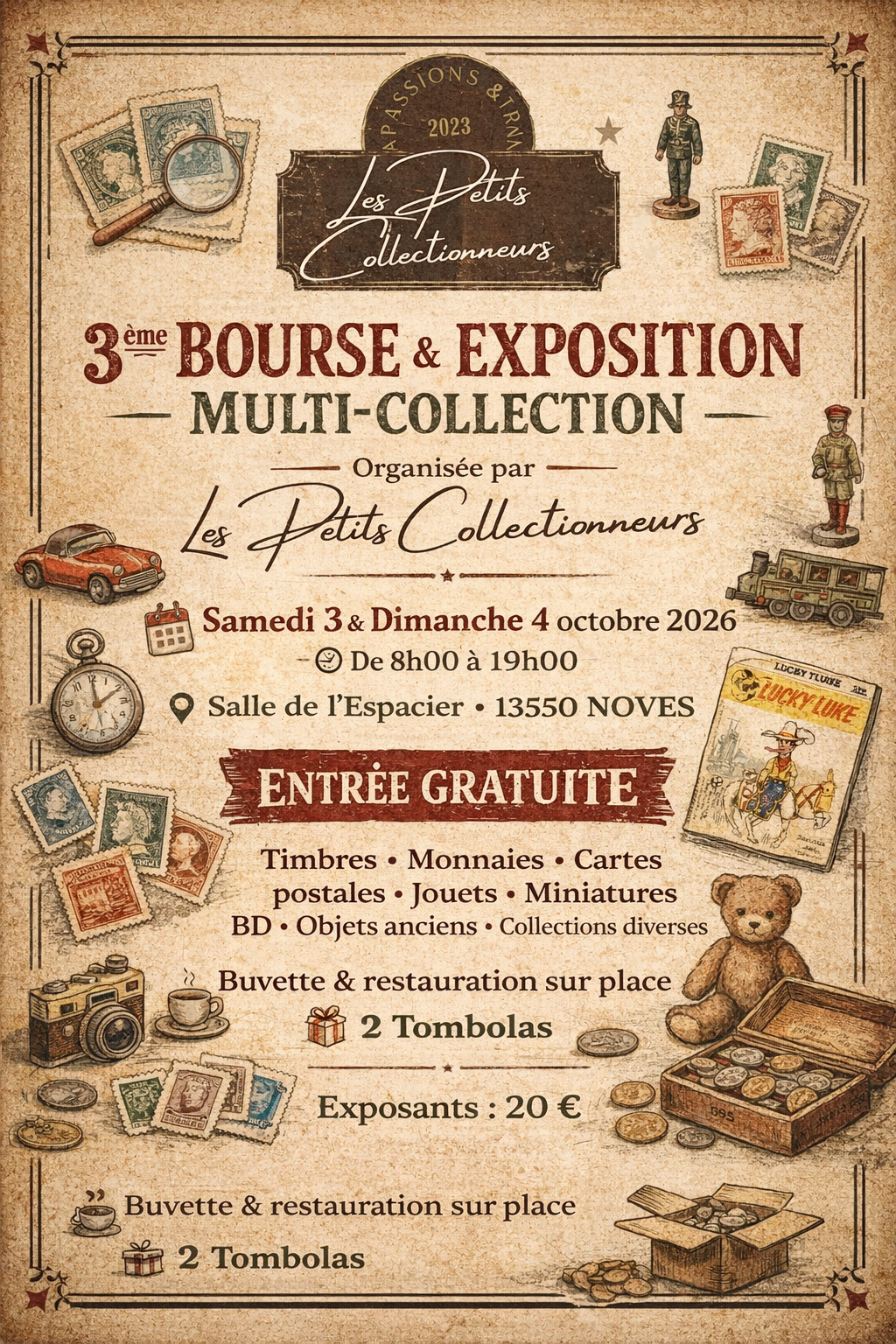 3eme bourse & exposition des petits collectionneurs