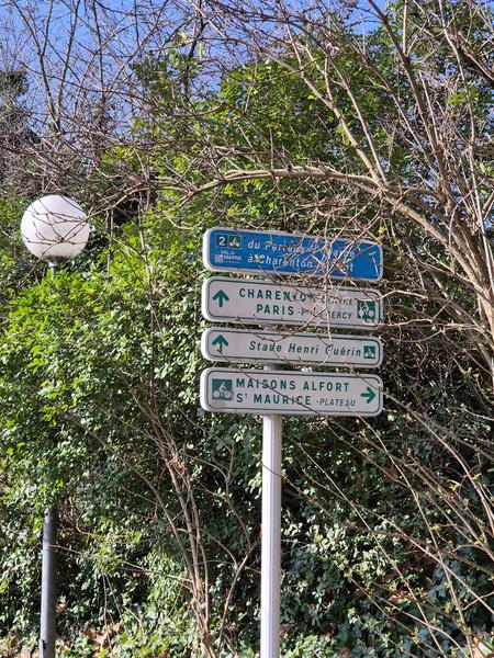 Embranchement au pied du pont de Charenton 