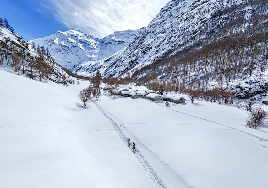 Itinéraire raquettes Les Vincendières_Bessans